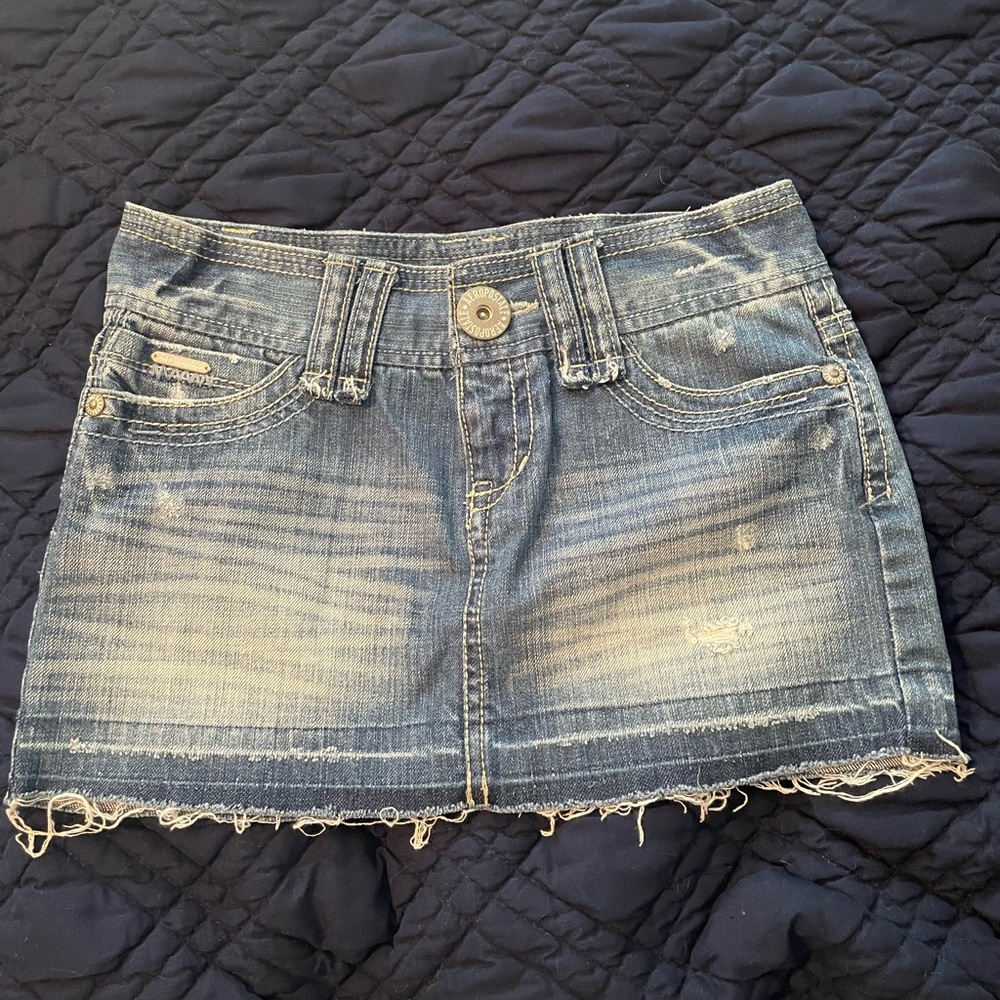 Aeropostale • Mini Jean Skirt
